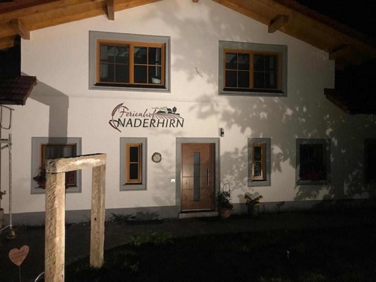 Ferienhof Naderhirn - Bauernhof Wegscheid Eksteriør bilde