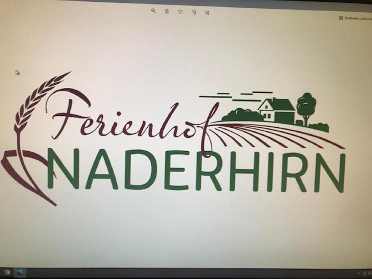 Ferienhof Naderhirn - Bauernhof Wegscheid Eksteriør bilde